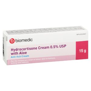 BIOMEDIC Hydrocortisone Cream 0.5 % 15 g