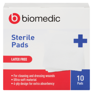 BIOMEDIC Sterile Pad 4 x 4 10 Count