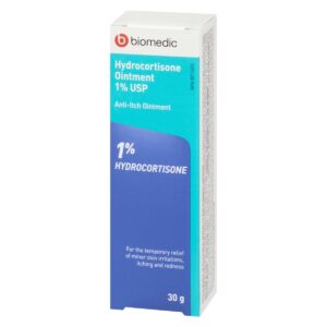 BIOMEDIC Hydrocortisone Ointment Usp 1% 30 g