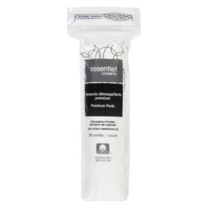 Essentiel Premium Round Cotton Pads 80 Count