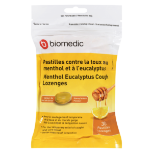 BIOMEDIC Lozenges Honey/Lemon Bag 30 Count
