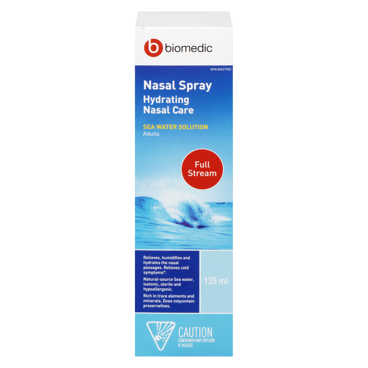 BIOMEDIC Nasal Spray Fullstream 135 mL