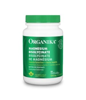 Organika Magnesium Bisglycinate 120 Capsules