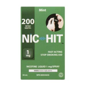Nic-Hit Liquid Spray Mint 1 mg 30 mL