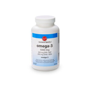 Western Family Omega 3 300/EPA & 200 DHA 200 Capsules