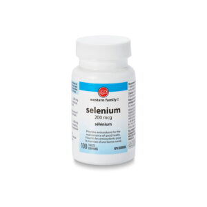 Western Family Selenium 200 mcg 100 Capsules