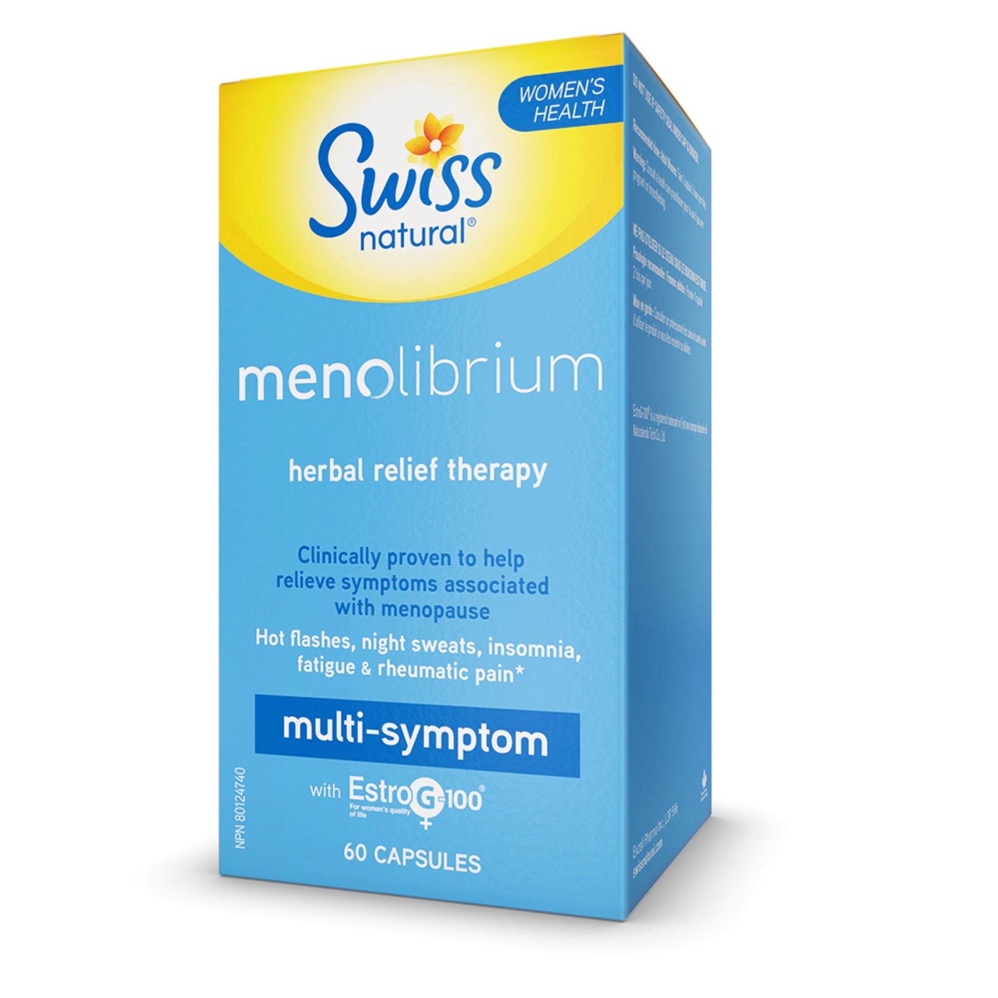 Swiss Menolibrium Multi-Symptom With Estrog-100 60 Capsules