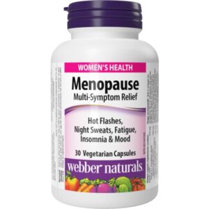 Webber Naturals Menopause 30 Vegetarian Capsules