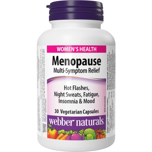 Webber Naturals Menopause 30 Vegetarian Capsules