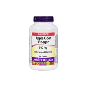 Webber Apple Cider Vinegar 500 mg 240 Capsules