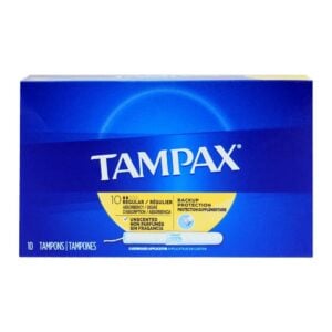 Tampax Regular Tampons 10 Pack