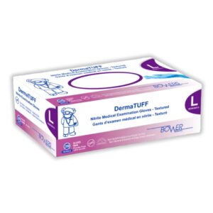 Bowers Derma Tuff Nitrile Glove Large