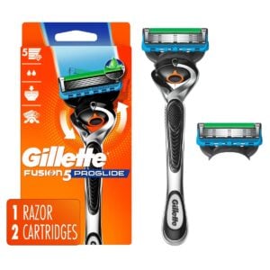Gillette Fusion5 Proglide Men 2 Up Razor 1 Count