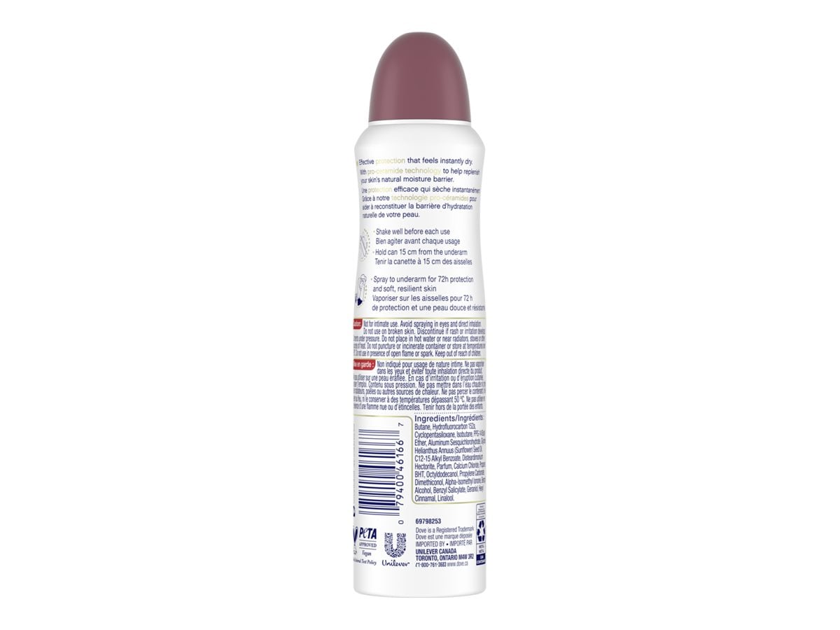 Dove Go Fresh Apple+White Tea Anti Perspirant Spray 107 g - Image 2