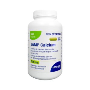 JAMP Pharma Calcium 500 mg 500 Tablets