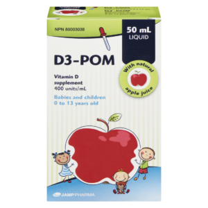 JAMP Pharma Vitamin D 400 IU/mL Drops 50 mL