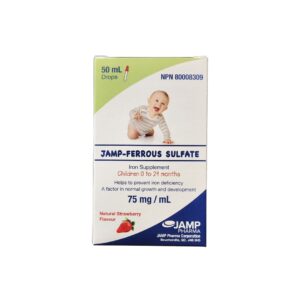 JAMP Pharma Ferrous Sulfate 75 mg mL 50 mL