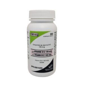 JAMP Pharma Vit B12 100 mcg 250 Tablets