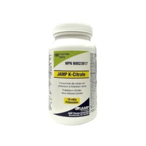 JAMP Pharma K Citrate 10MEQ 100 Tablets