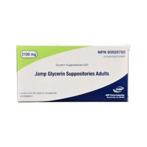 JAMP Pharma Glycerin Supp Adult 12 Count