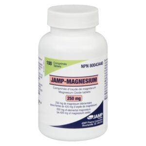 JAMP Pharma Magnesium 250 mg 100 Tablets