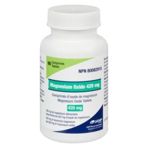 JAMP Pharma Magnesium Oxide 420 mg 90 Tablets