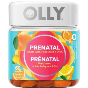 OLLY Prenatal Multi Essential Vitamins Citrus 60 Gummies