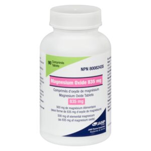 JAMP Pharma Magnesium Oxide 835 mg 90 Tablets