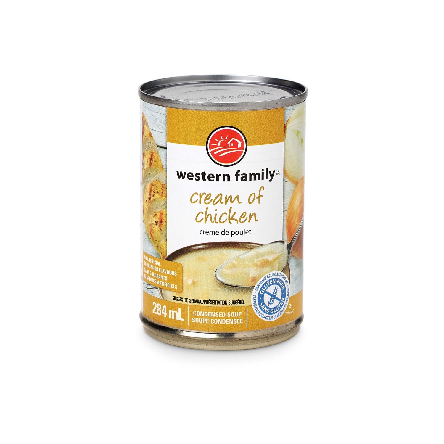 Western Family Soup Cream Of Chicken Condensed 284 mL