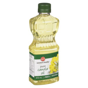 Western Family Pure Canola Oil 473 mL