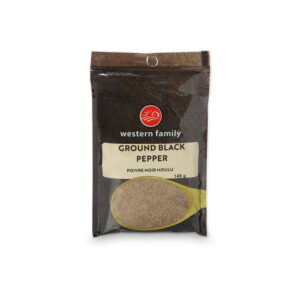 Western Family Pepper Black Ground 145 g