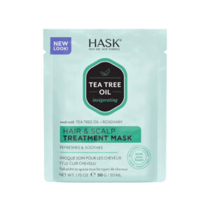 Hask Tea Tree Oil & Rosemary Hair & Scalp Treatment Mask 50 g