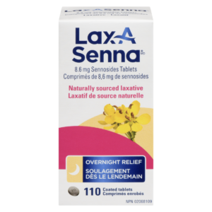 Lax-A-Senna 8.6 mg 110 Tablets