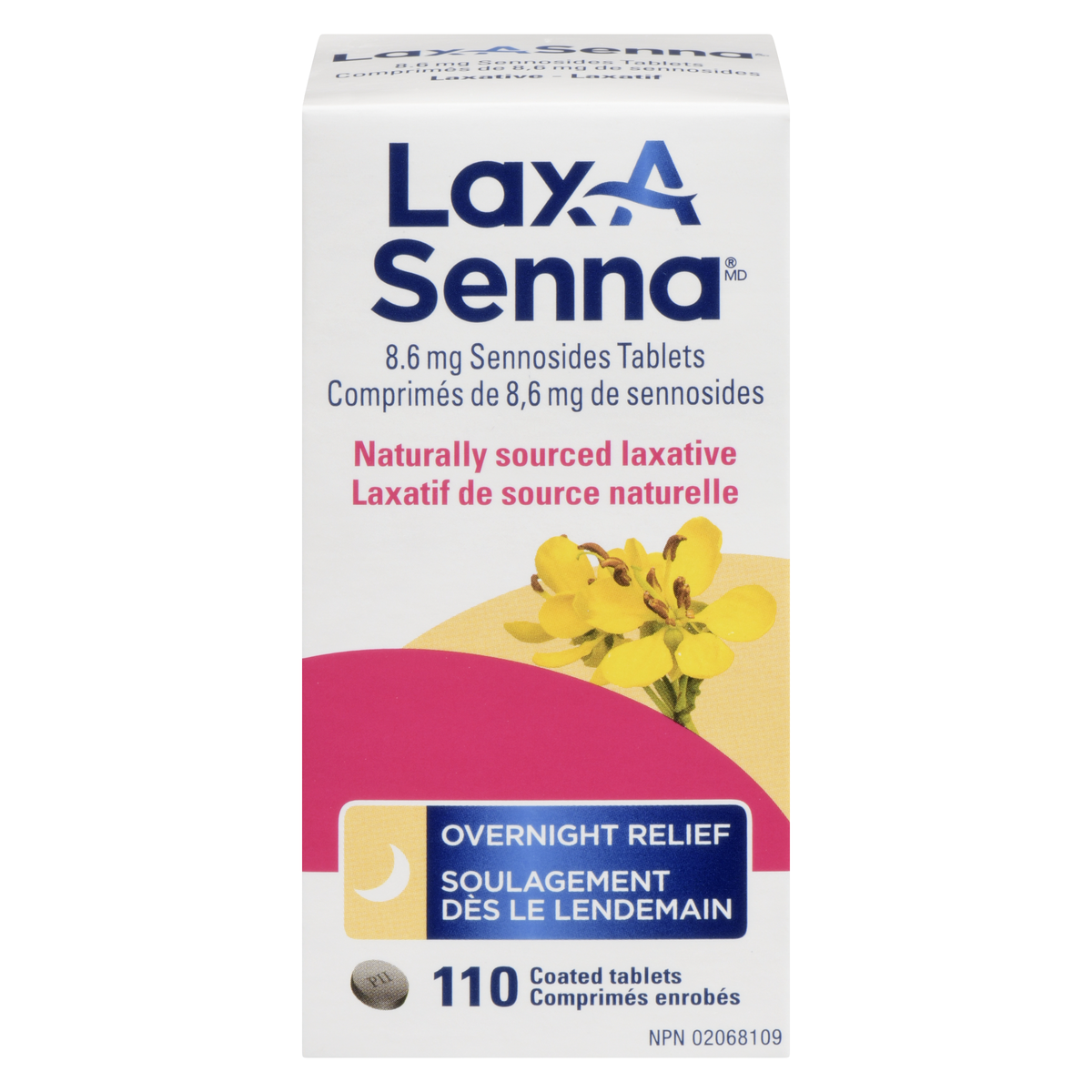 Lax-A-Senna 8.6 mg 110 Tablets