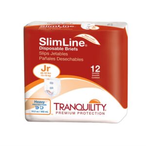 Tranquility Slimline Youth 5-6 Briefs 12 Pack