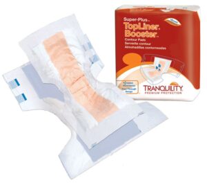 Tranquility Topliner Super Plus Contour Booster Pad 12 Pack