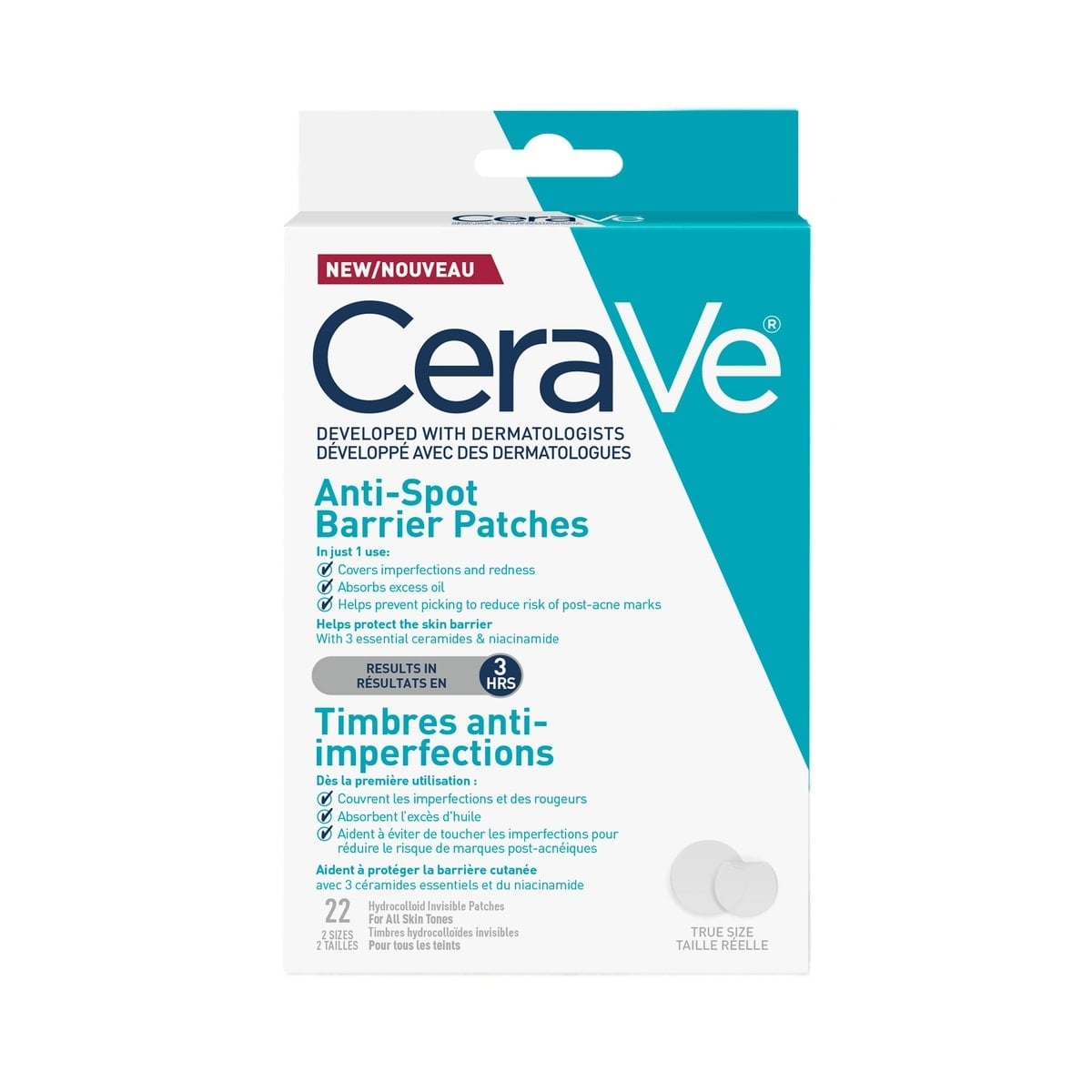 CeraVe Anti-Spot Barrier Patches 22 Count