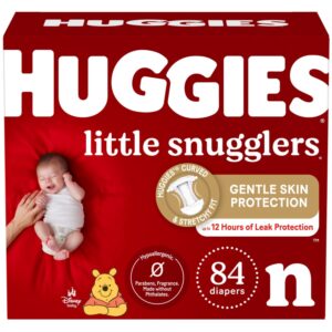 Huggies Little Snugglers Diaper Newborn 84 Pack