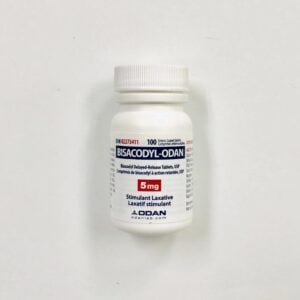 ODAN Bisacodyl 5 mg Ec Dr 100 Tablets
