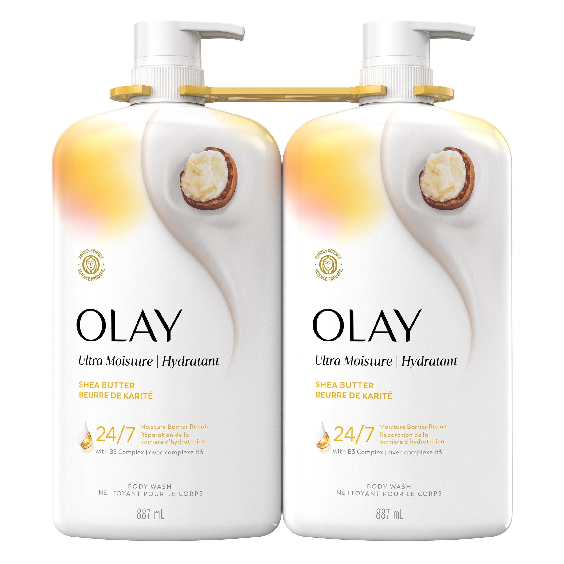 Olay Ultra Moisture Body Wash with Shea Butter & Vitamin B3 Complex 2 x 887 mL