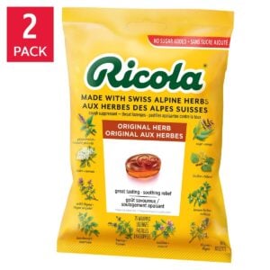 Ricola Original Herb No Sugar Added Lozenges 2 x 75 Count