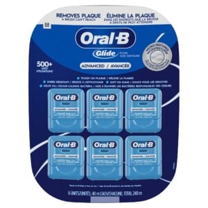 Oral-B Glide Advanced Comfort Plus Floss Mint 6 x 40 m