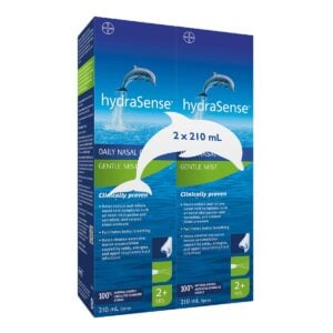 HydraSense Gentle Mist Nasal Spray 2 x 210 mL