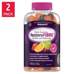 RestoraFIBRE Fibre Gummies 2 x 140 Gummies