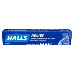 Halls Mentho-Lyptus Regular Cough Drops 20 Sticks x 9 Drops