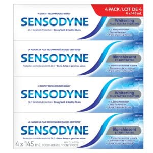 Sensodyne Whitening Toothpaste 4 x 145 mL