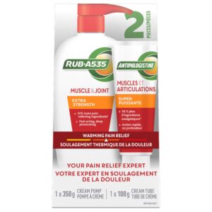 Rub A535 Muscle & Joint Extra Strength Heating Cream 350 g + 100 g
