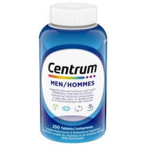 Centrum Complete Multivitamin & Mineral Supplement for Men 250 Tablets