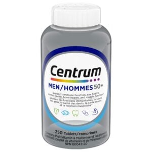 Centrum Complete Multivitamin & Mineral Supplement for Men 50+ 250 Tablets