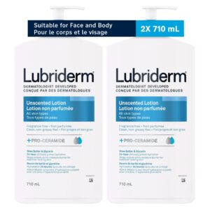 Lubriderm Unscented Lotion 2 x 710 mL